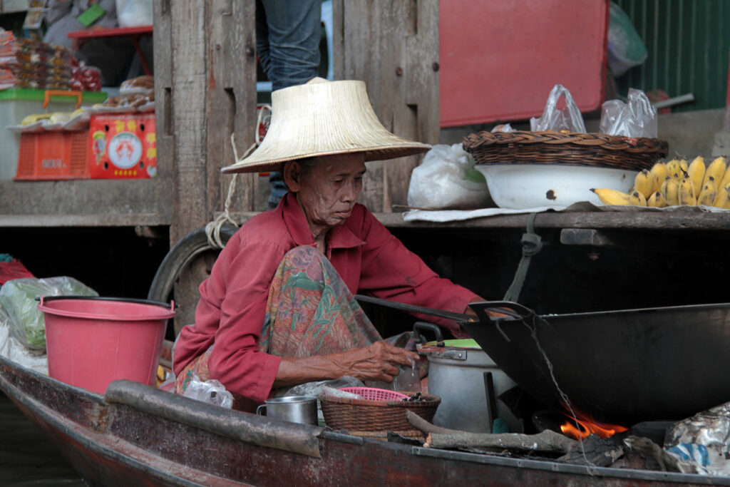 Damnoen Saduak Thailand - Photo Charlotte Mesman