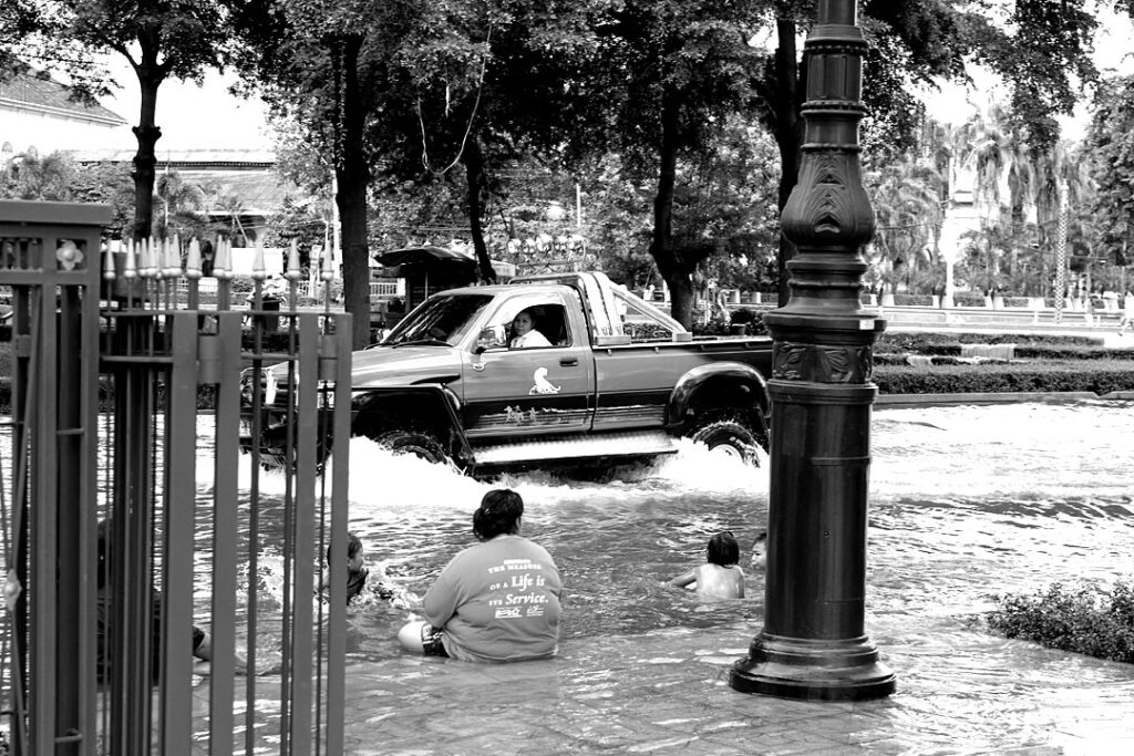 Bangkok Thailand - Floodings - Photo Charlotte Mesman