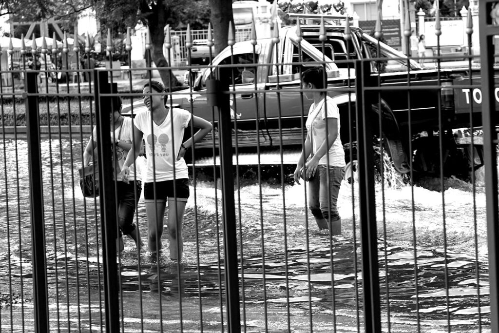 Bangkok Thailand - Floodings - Photo Charlotte Mesman