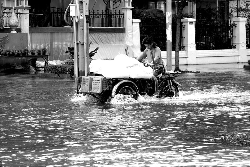 Bangkok Thailand - Floodings - Photo Charlotte Mesman