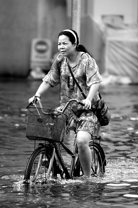 Bangkok Thailand - Floodings - Photo Charlotte Mesman