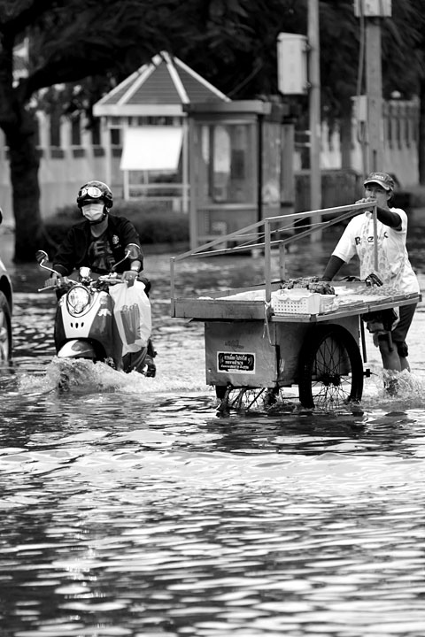 Bangkok Thailand - Floodings - Photo Charlotte Mesman